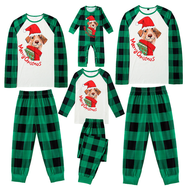 Family Holiday Long Sleeve Pajamas Set