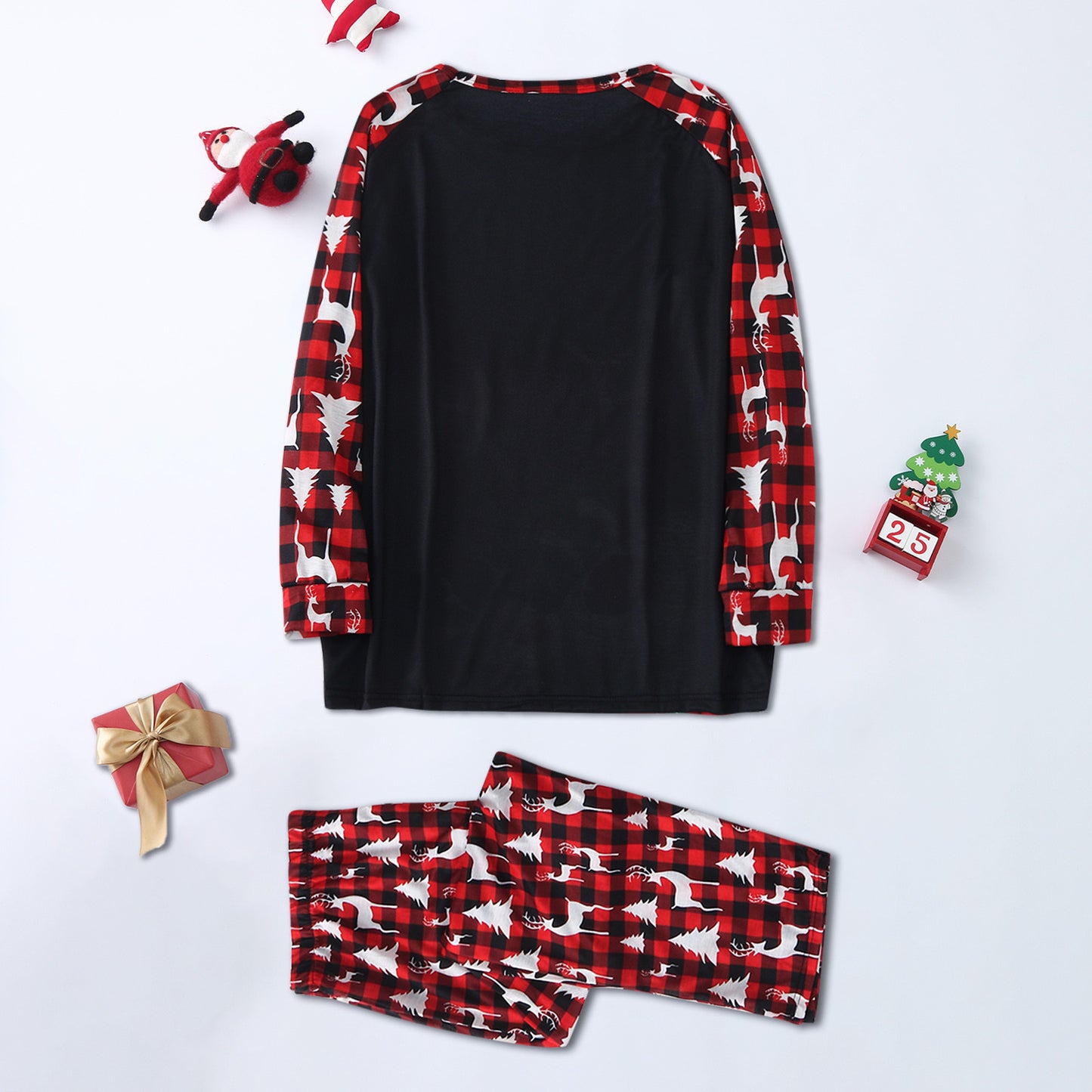 Reindeer Christmas Family Matching Pajamas Set